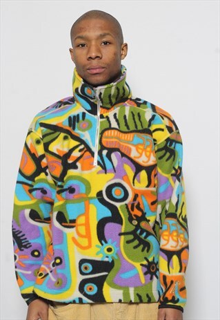 VINTAGE NORDICA YELLOW FLEECE