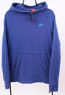 nike blue pullover hoodie