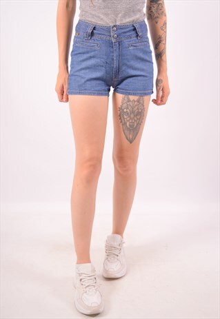 VINTAGE DIESEL DENIM SHORTS BLUE