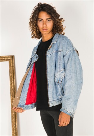 VINTAGE 80S LEVIS WINTER BLANKET JACKET / R1100R117