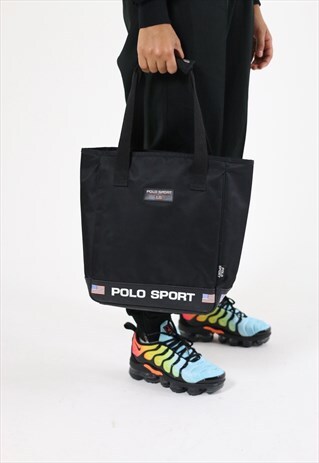 RARE VINTAGE POLO RALPH LAUREN TOTE SHOULDER BAG