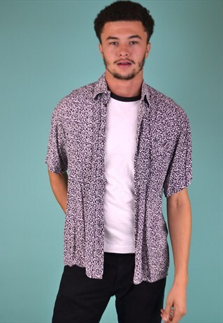 VINTAGE 90'S FLORAL PRINT SHIRT
