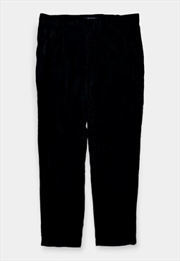 Vintage Corduroy Trousers Black