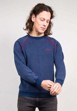 90'S NAVY ADIDAS SWEATSHIRT SWEATER