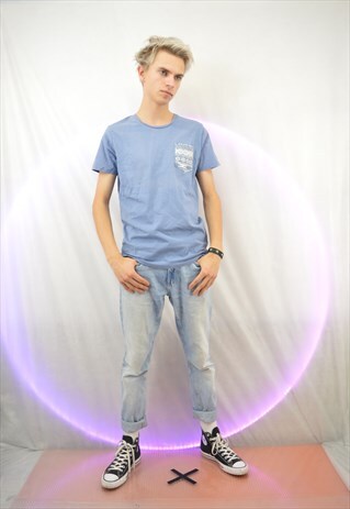 VINTAGE BLUE T-SHIRT