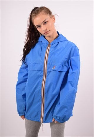 Vintage K-Way Rain Jacket Blue | Messina Girl | ASOS Marketplace
