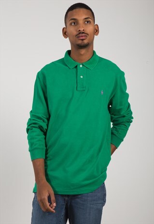 VINTAGE 90S POLO RALPH LAUREN POLO SHIRT / 1015