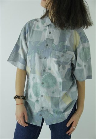90'S STYLE SHIRT BLUE