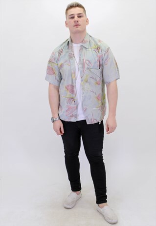 VINTAGE PATTERN FESTIVAL SHIRT