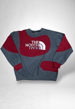 Reworked The North Face  Embroidered Sweatshirt