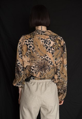 VINTAGE UNISEX FLORAL SHIRT