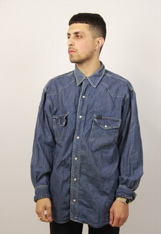 VINTAGE WRANGLER DENIM SHIRT