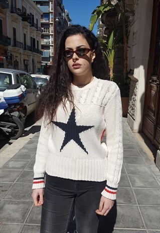 VINTAGE COTTON KNITWEAR '90S TOMMY HILFIGER 3-27