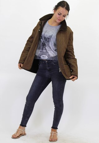 VINTAGE BARBOUR QUILTED JACKET