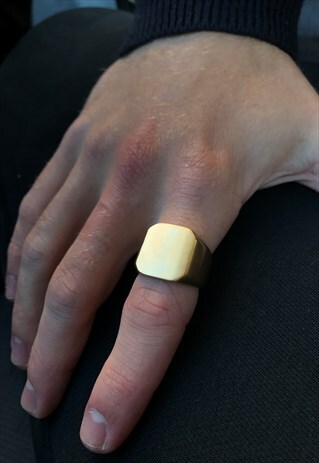 POLISHED GOLD RING