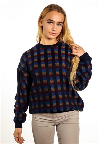 VINTAGE PATTERNED JUMPER K161