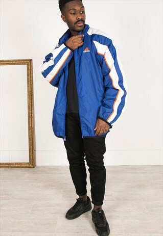 VINTAGE 90S ADIDAS WINDBREAKER JACKET / S0559
