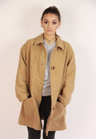 VINTAGE BURBERRY WOOL COAT