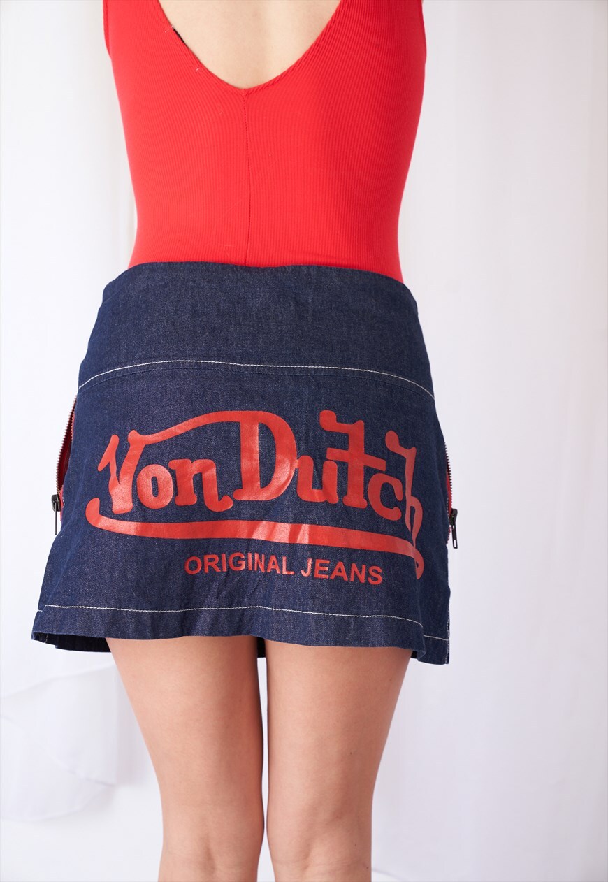 von dutch denim jumpsuit