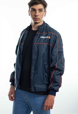 VINTAGE RACING WINDBREAKER JACKET 90S X 13.2