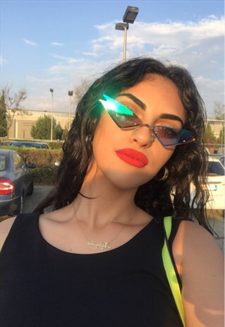 Y2K CAT EYE SUNGLASSES