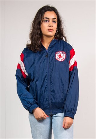 VINTAGE 90'S MLB BOSTON RED SOX LIGHTWEIGHT JACKET