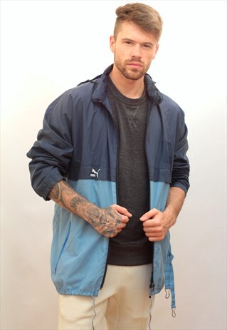 1990'S VINTAGE PUMA WINDBREAKER JACKET