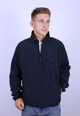 VINTAGE MENS TOMMY HILFIGER FLEECES