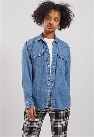 VINTAGE RALPH LAUREN DENIM SHIRT