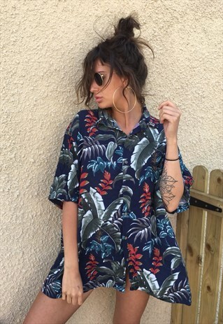 OVERSIZED RETRO 90S 80S VINTAGE UNISEX FESTIVAL SHIRT
