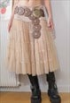 VINTAGE TULLE FAIRY MIDI SKIRT