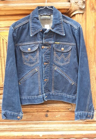 VINTAGE 90S JEANS JACKET WRANGLER