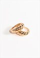BELLISSIMA OVAL GOLD RING