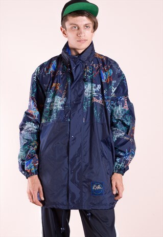 VINTAGE NYLON WINDBREAKER FROM THE 90S
