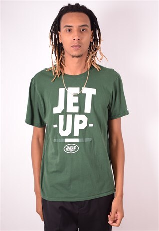 NIKE MENS VINTAGE T-SHIRT TOP XL GREEN 90S