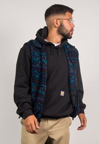 COLUMBIA AZTEC FLEECE GILET BODY WARMER