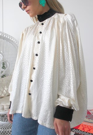 VINTAGE SHIRT ONE SIZE CREAM COLOUR