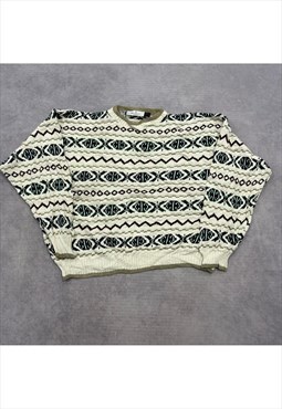 Vintage Knitted Jumper Men's XL