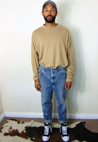 90S CLASSIC HIGH RISE 550 ACID WASH JEANS 36