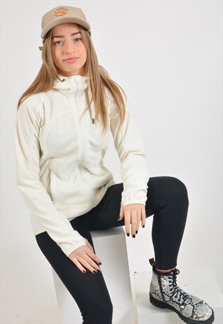VINTAGE 90'S FLEECE HOODIE JACKET