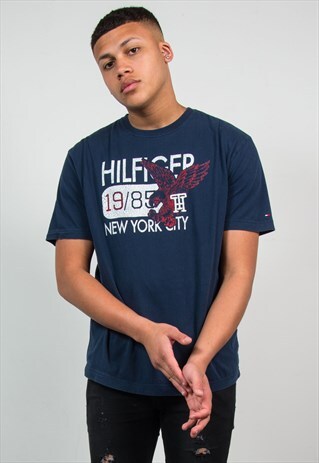 TOMMY HILFIGER T-SHIRT 00'S Y2K