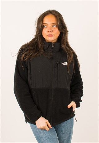 VINTAGE BLACK NORTH FACE DENALI FLEECE
