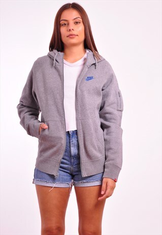VINTAGE NIKE ZIP UP HOODED SWEATER