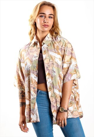 VINTAGE PATTERNED SHIRT S646