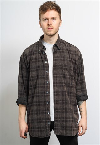 VINTAGE CORDUROY CORD SHIRT