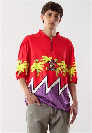 VINTAGE BOGNER SHIRT 90S PRINTED