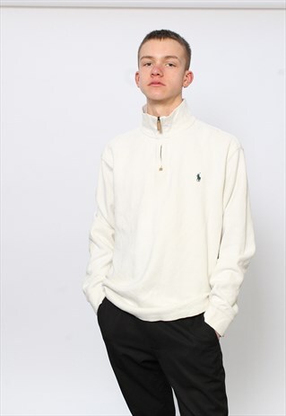 VINTAGE RALPH LAUREN 1/4 ZIP KNIT