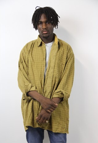 VINTAGE CORD MUSTARD SHIRT