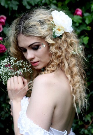 FLOWER HAIR CLIP