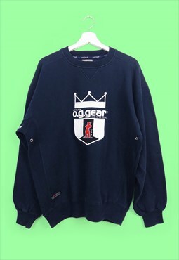  O.G. GEAR Oversized Unisex Hip Hop Sweatshirt "King"